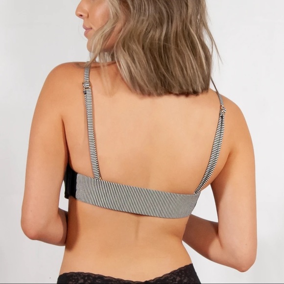 The Bra Lab, Nude / Pinstripe Set! B Cup Multi-Way - Picture 9 of 15